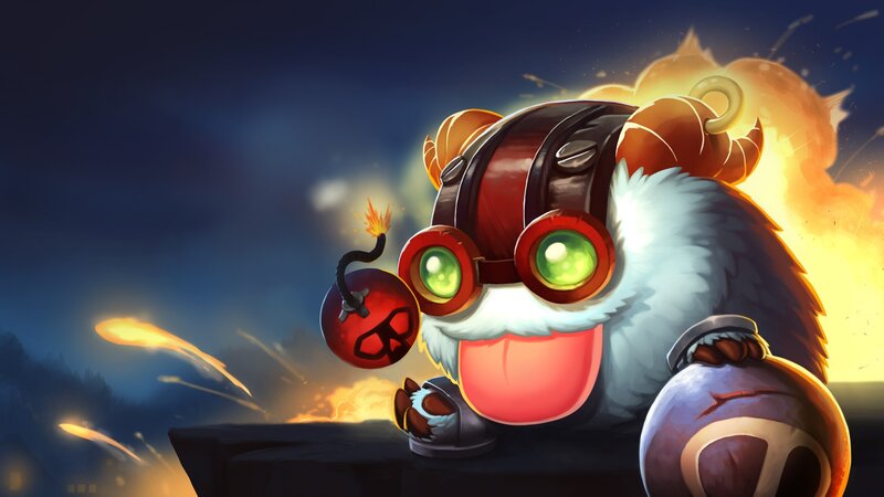 Panda Character with Bomb