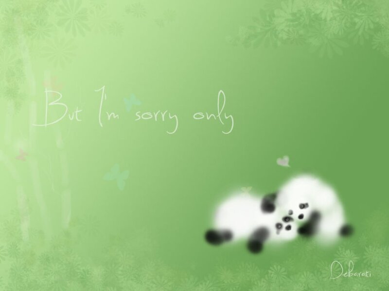 Panda Cubs on Green