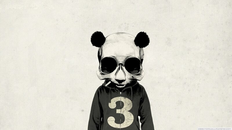Panda-headed Person