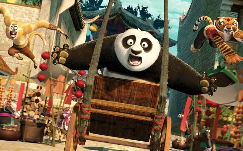 Panda in a Cart