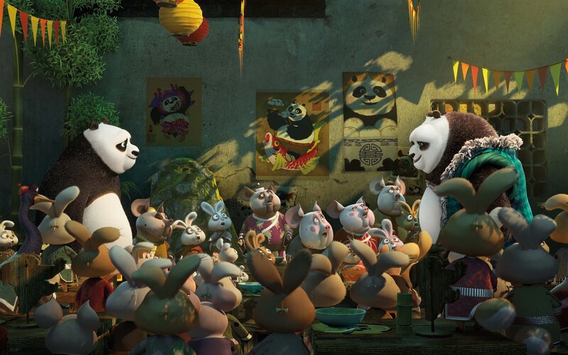 Panda in Crowd