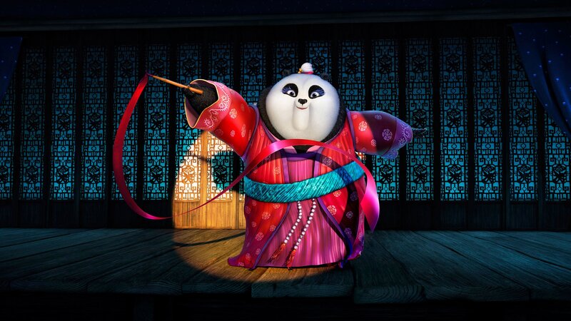 Panda in Red Robe