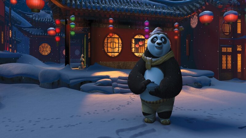 Panda in Winter