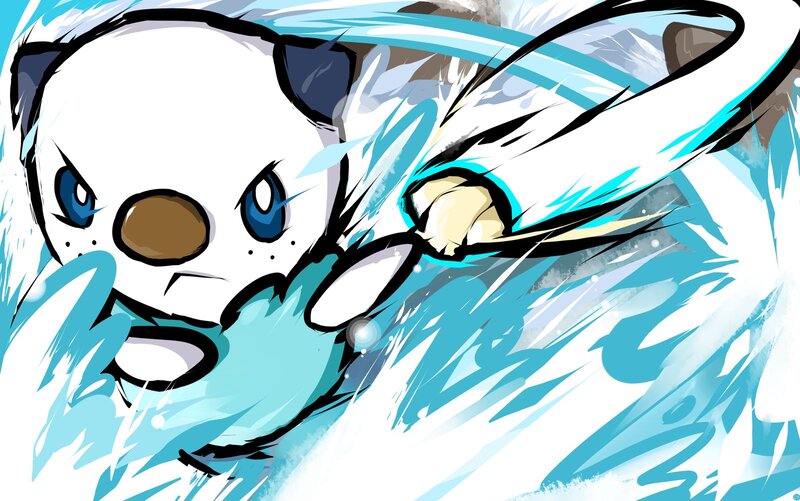 Panda-like Creature in Water