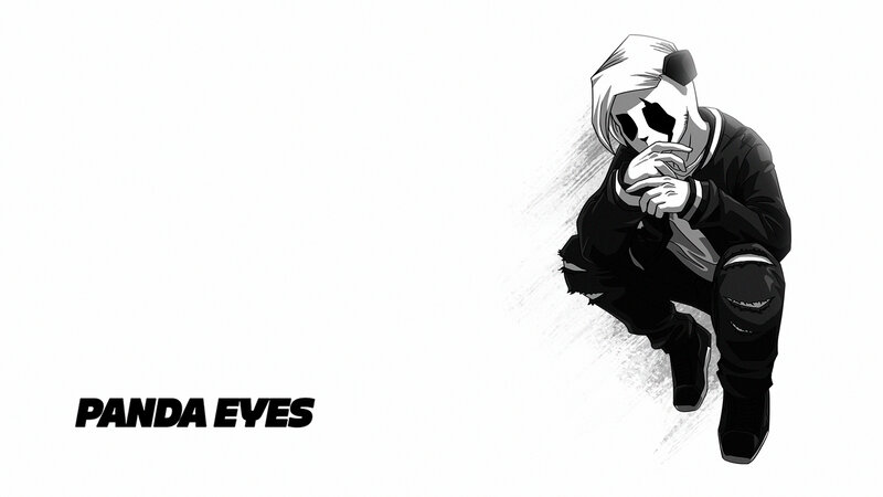 Panda-masked Character