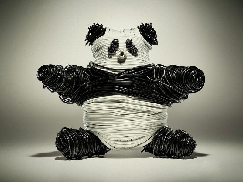 Panda Sculpture
