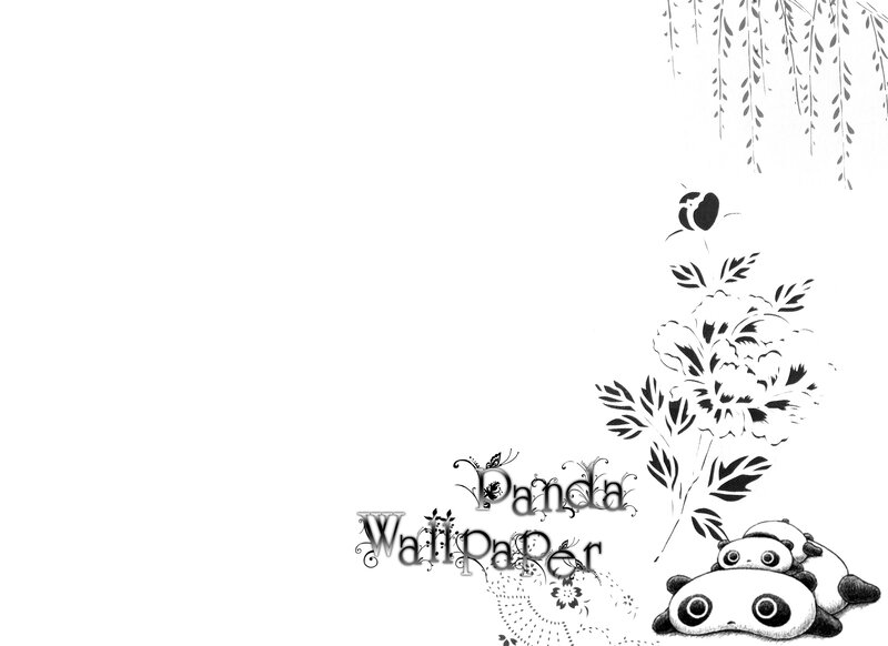 panda wallpaper design