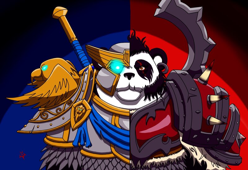 Panda Warrior Dual Form