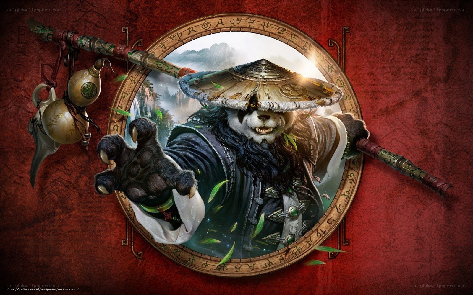panda warrior monk