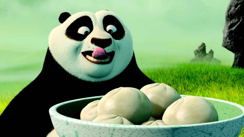 Panda with Dumplings — Green