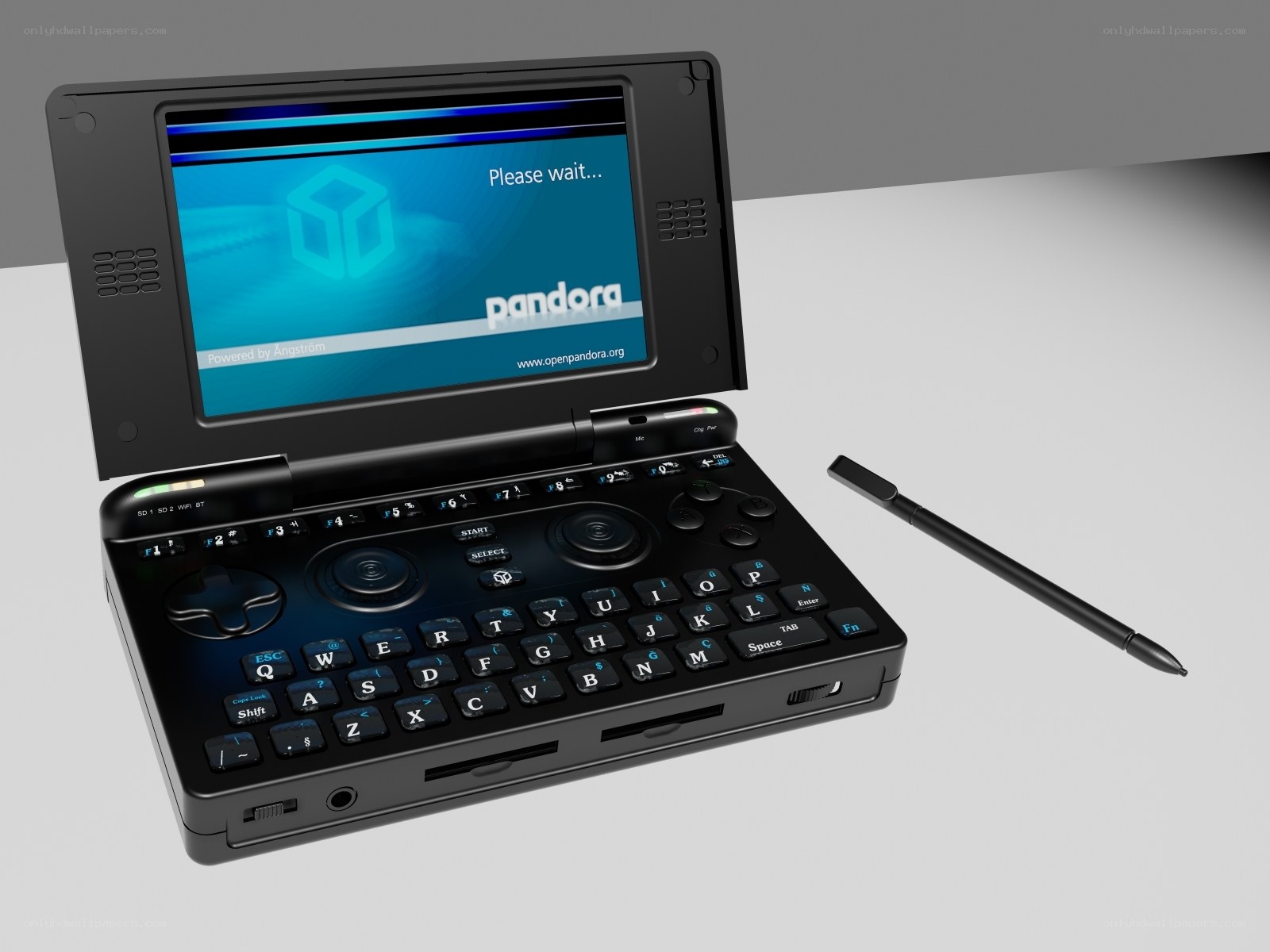 Pandora handheld gaming device