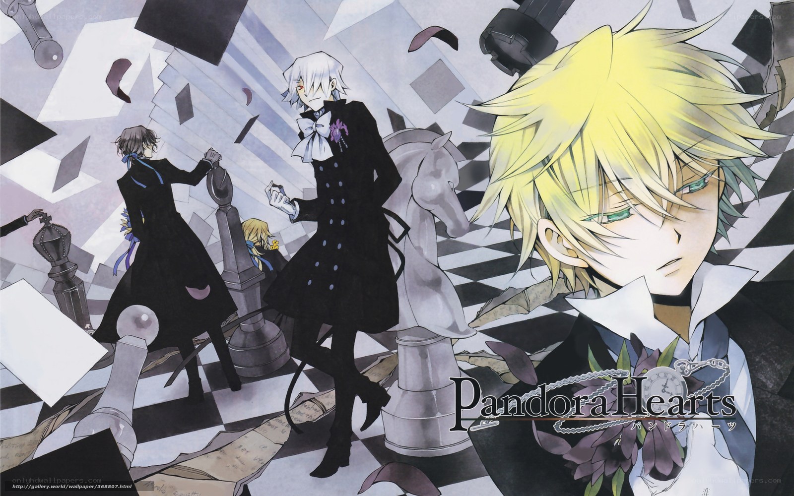 Pandora Hearts anime art