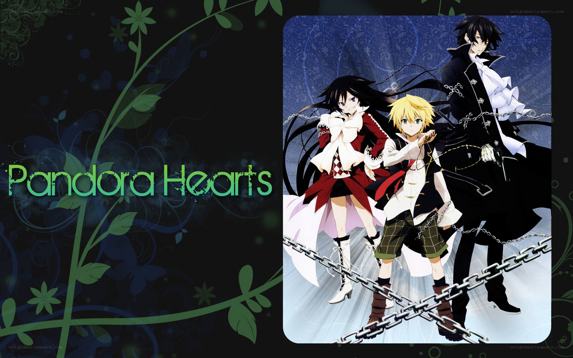 Pandora Hearts anime characters