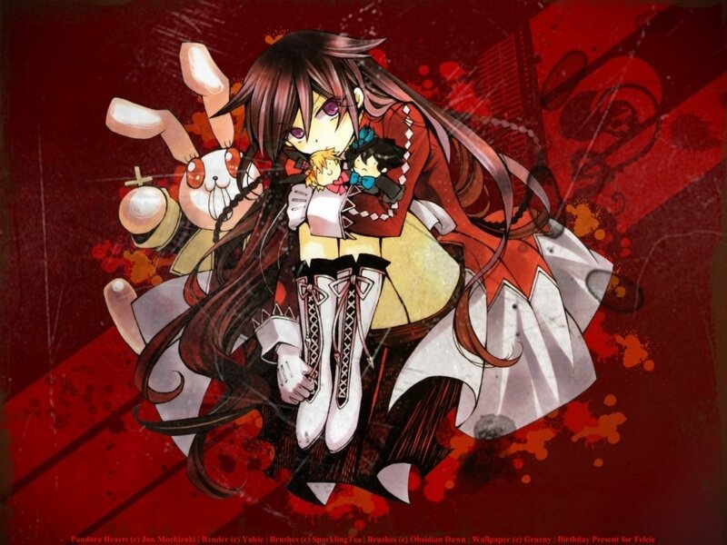 Pandora Hearts character art