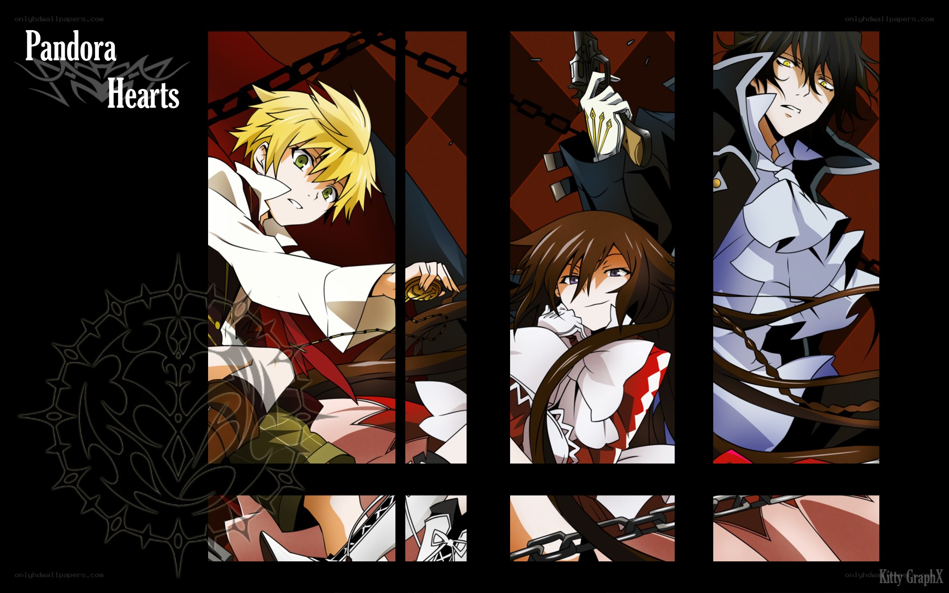 Pandora Hearts character collage