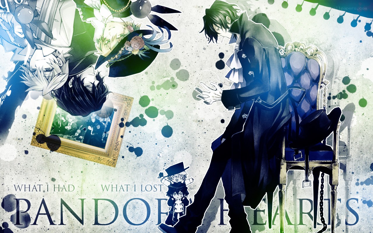 Pandora Hearts characters collage