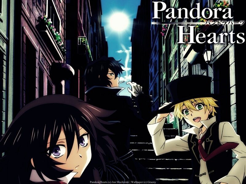 Pandora Hearts characters in alley