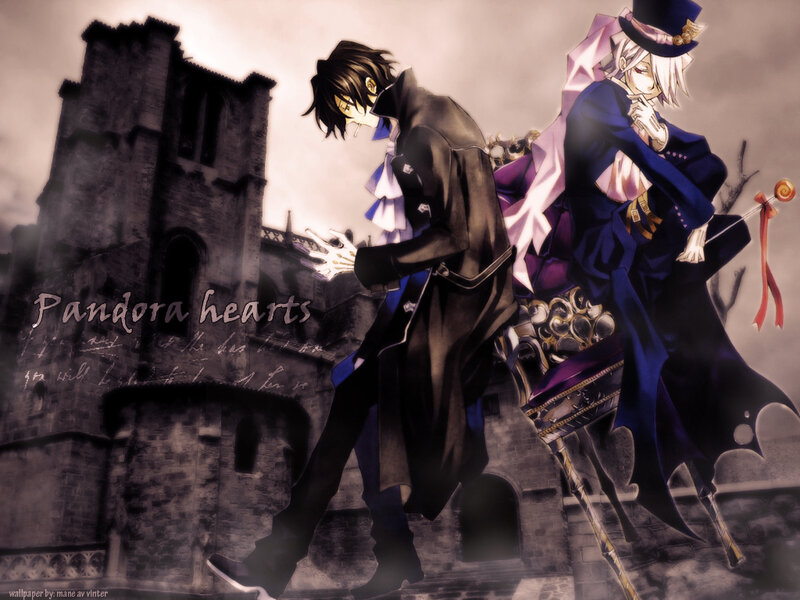 Pandora Hearts characters in castle