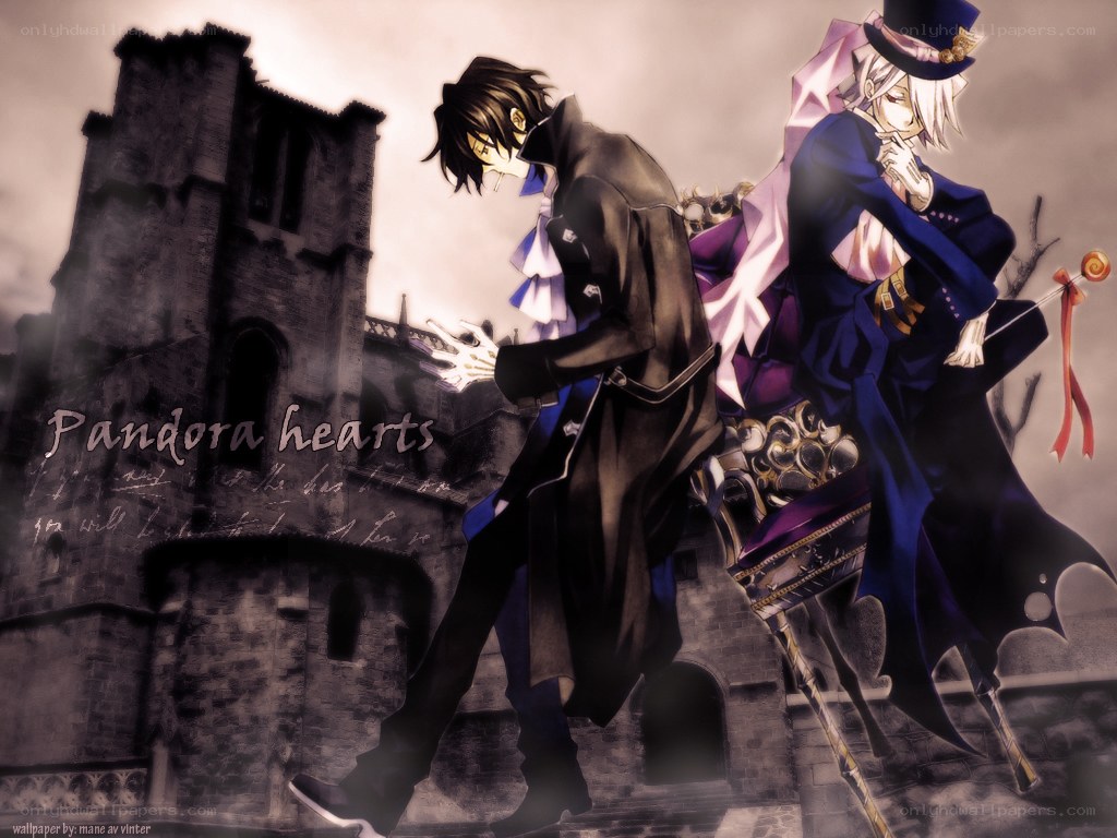 Pandora Hearts characters in castle