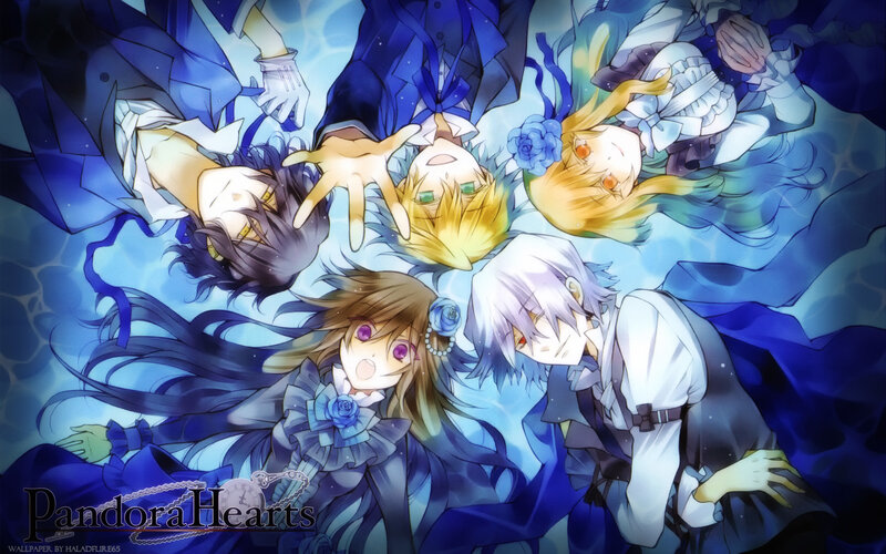 Pandora Hearts characters underwater