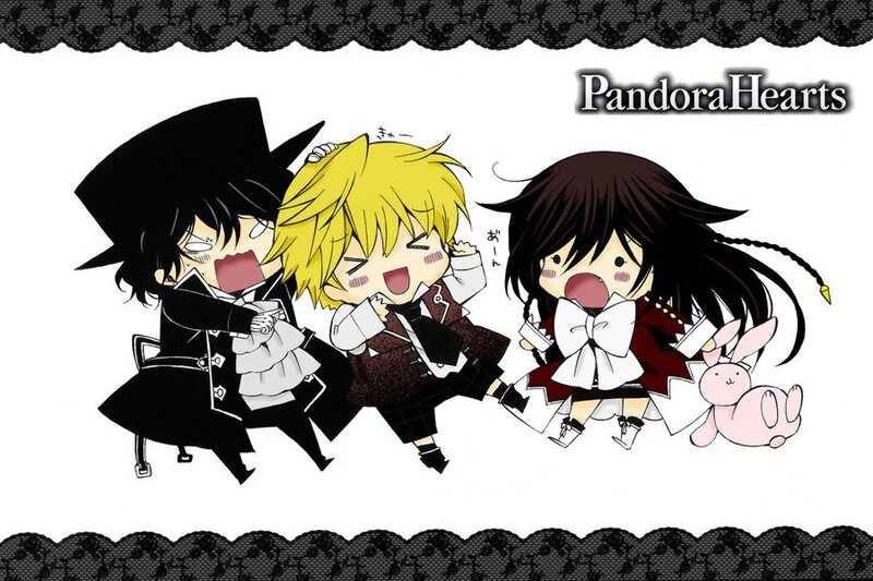 Pandora Hearts chibi characters