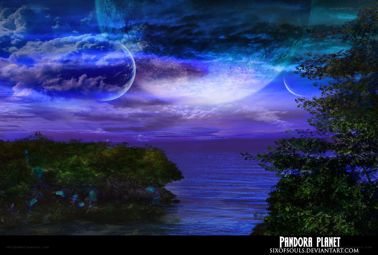 Pandora planet landscape