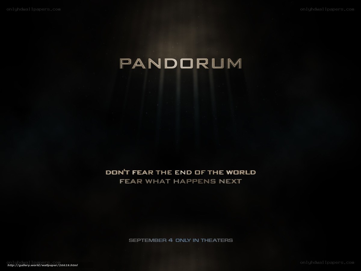 Pandorum movie poster
