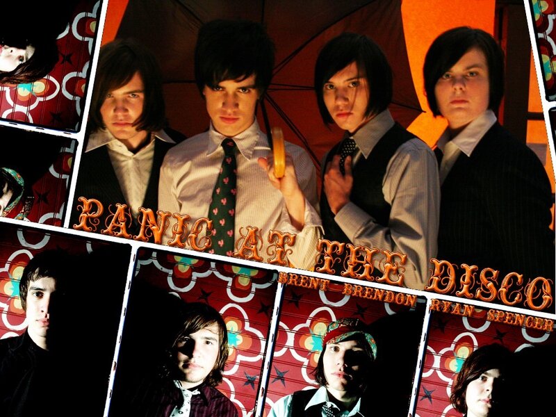 Panic at the Disco band collage