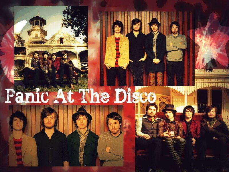 Panic! At The Disco band collage