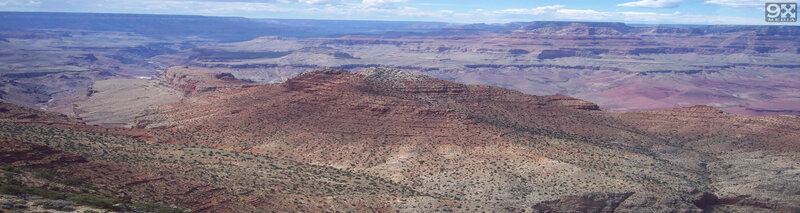 panoramic canyon landscape