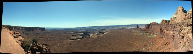 panoramic canyon view