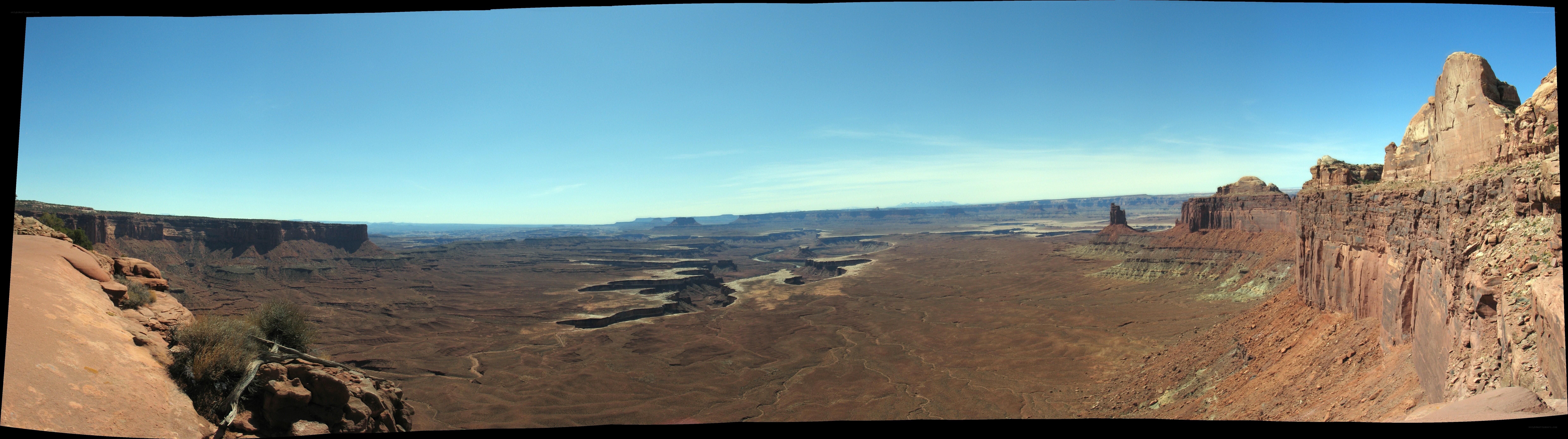 panoramic canyon view