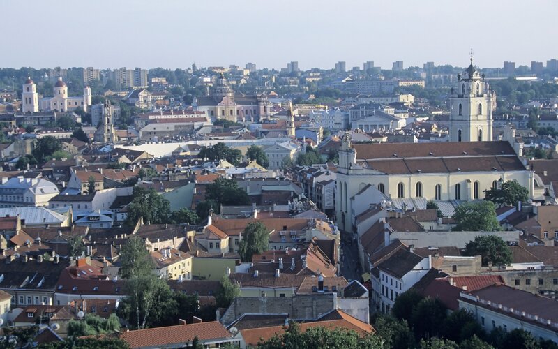 panoramic city view