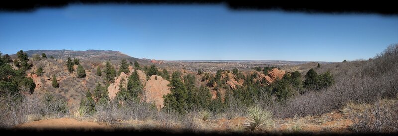 panoramic desert landscape
