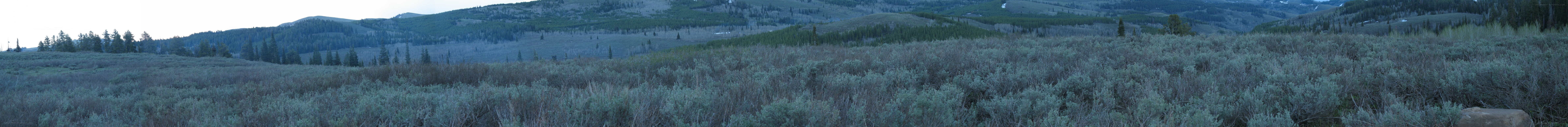 panoramic mountain landscape