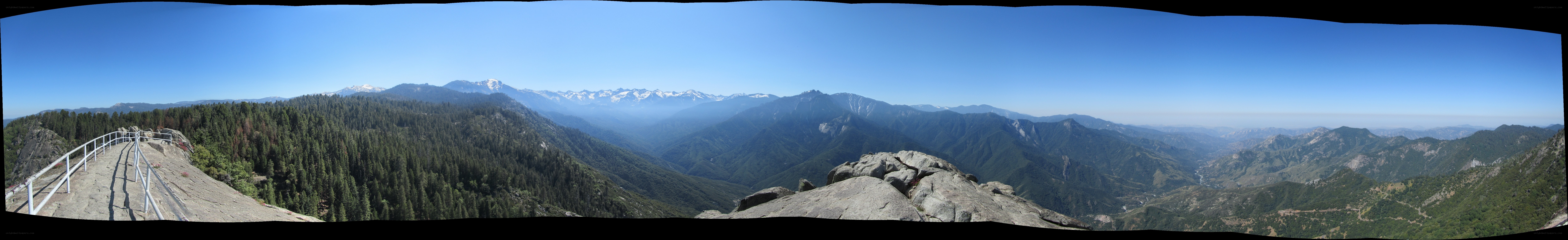 panoramic mountain vista