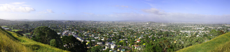 Panoramic view of a city