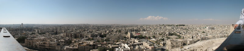 Panoramic view of a city