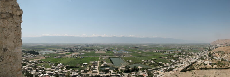 Panoramic view of a valley