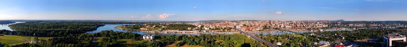 Panoramic view of Belgrade