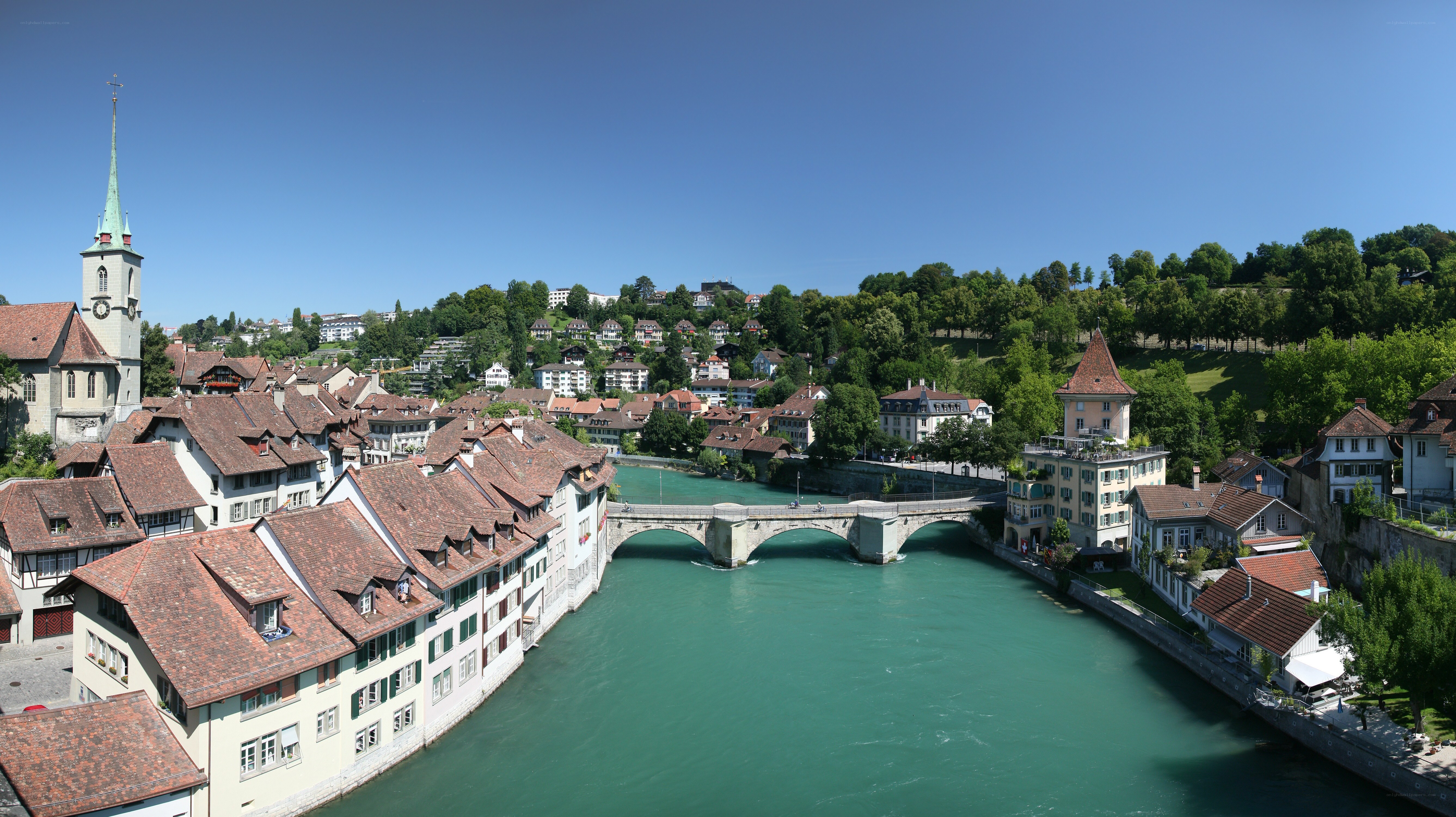 Panoramic view of Bern