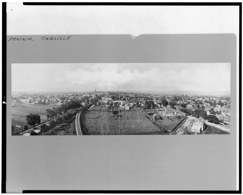 Panoramic view of Carlisle, Pennsylvania