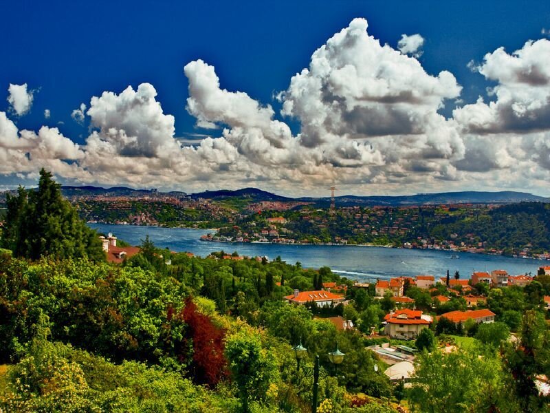 Panoramic view of Istanbul