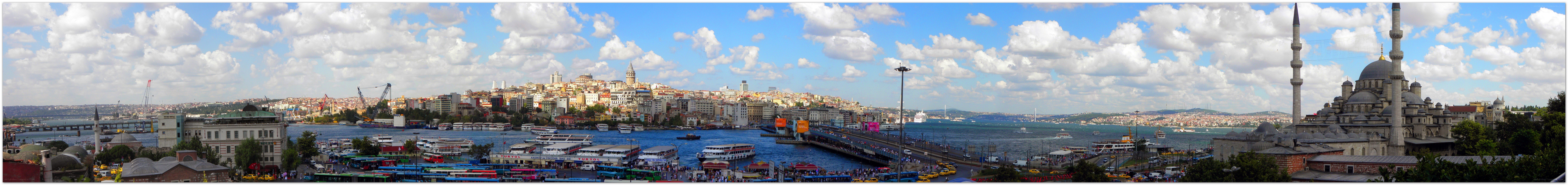 Panoramic view of Istanbul