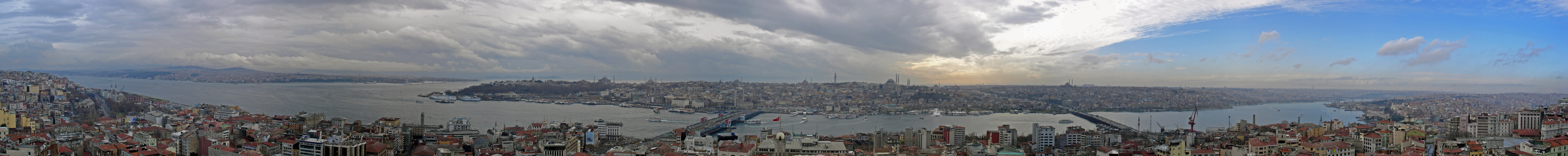 Panoramic view of Istanbul