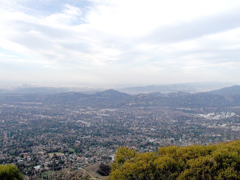 panoramic view of los angeles