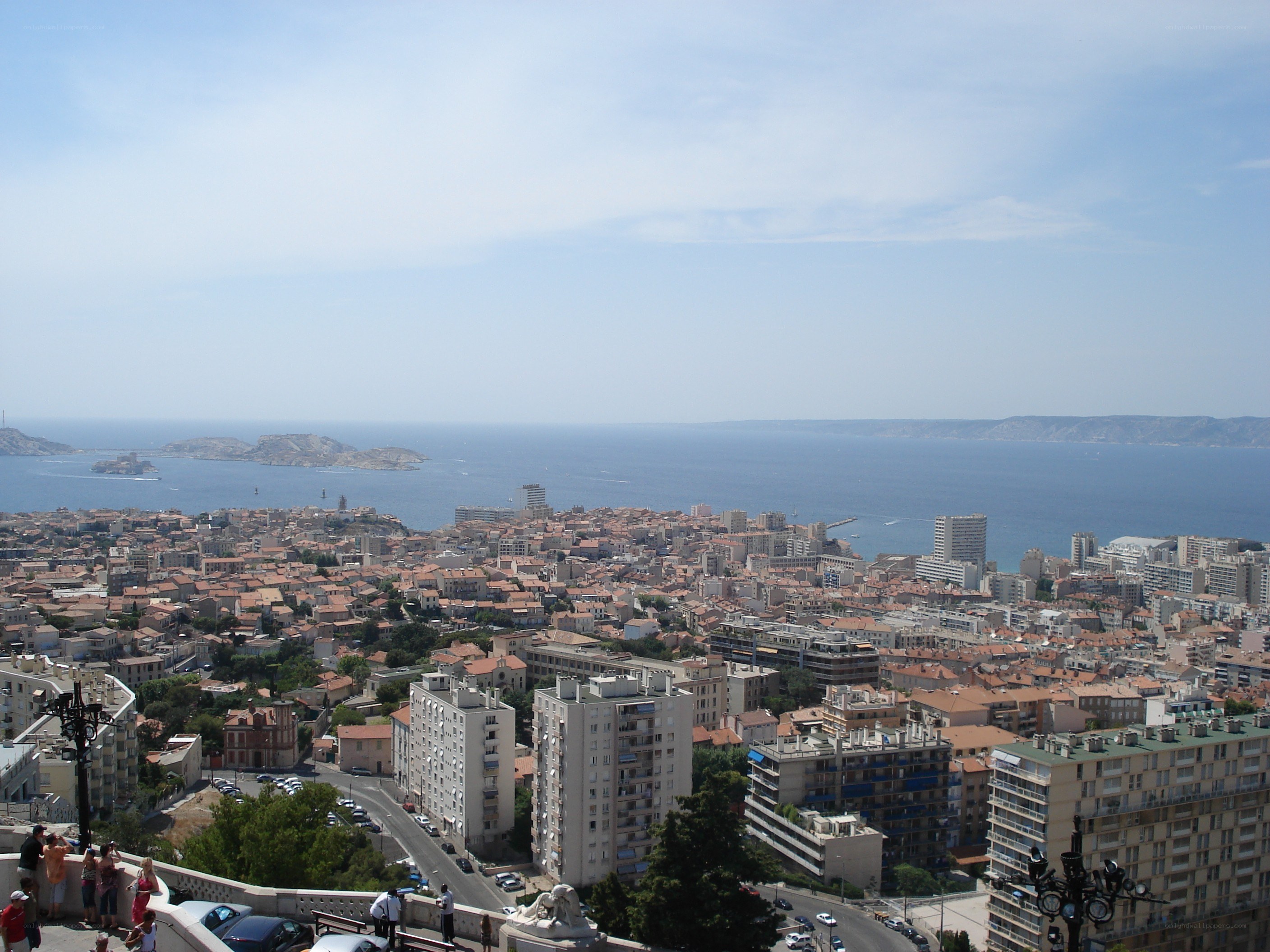 panoramic view of marseille