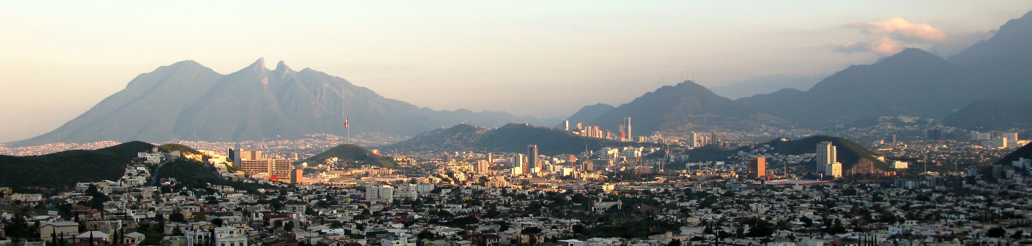 Panoramic view of Monterrey