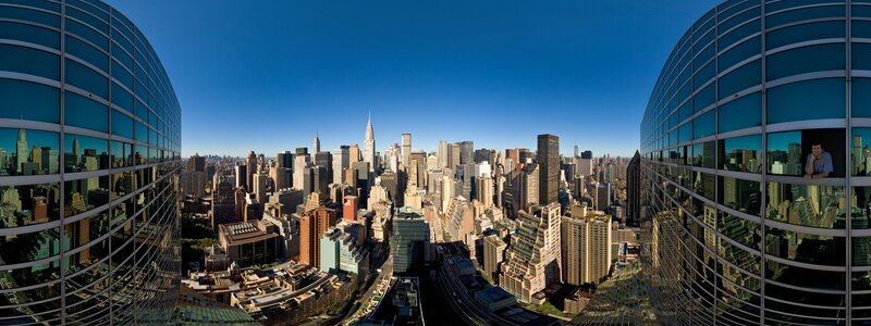 Panoramic view of New York City