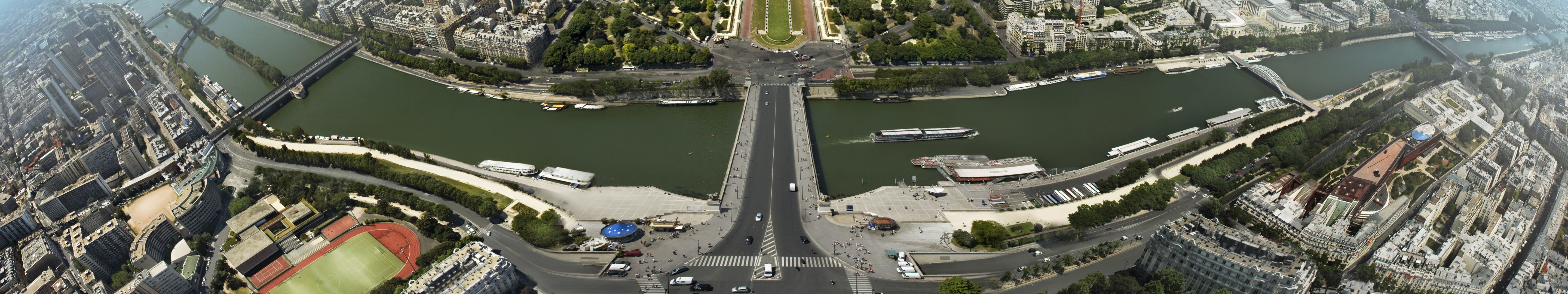 Panoramic view of Paris